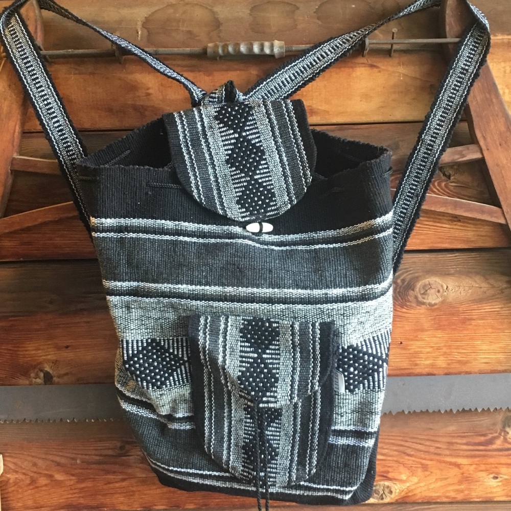 Hippy style backpack